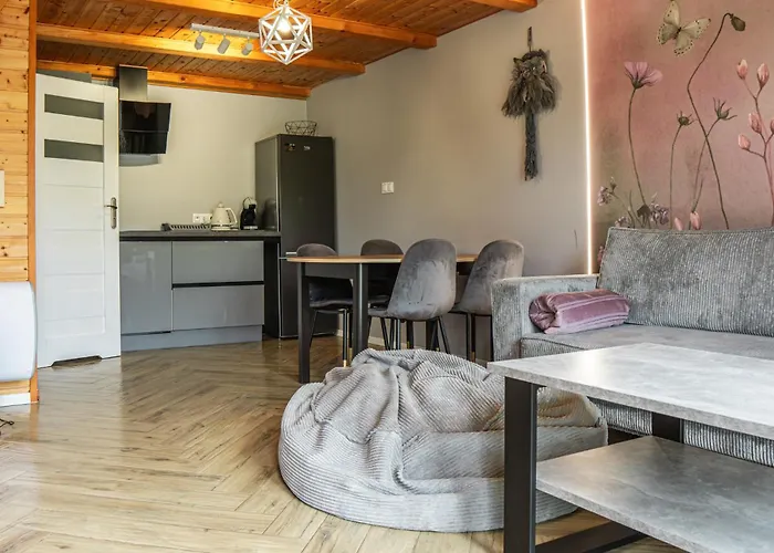 Nad Stawami Z Jacuzzi I Sauna 1 Ferienhaus Woliborz