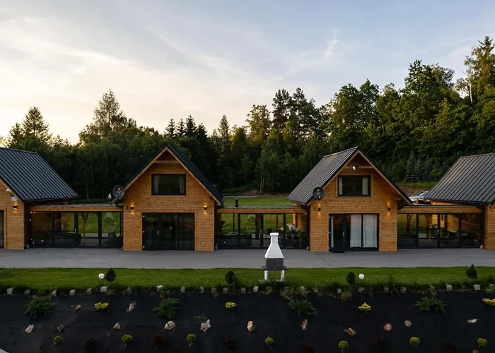 Ferienhaus Nad Stawami Z Jacuzzi I Sauna 1