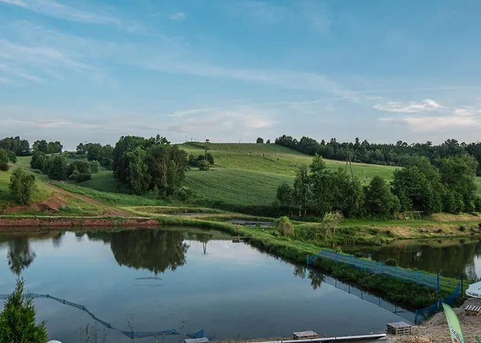 Ferienhaus Nad Stawami Z Jacuzzi I Sauna 1 Woliborz