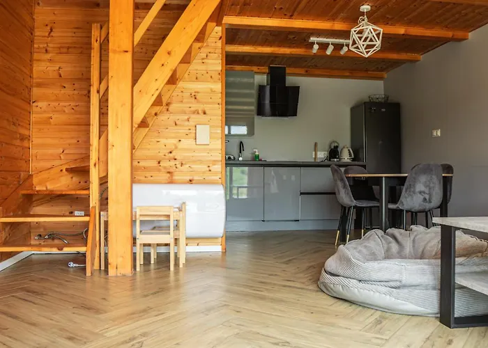 Nad Stawami Z Jacuzzi I Sauna 1 Ferienhaus